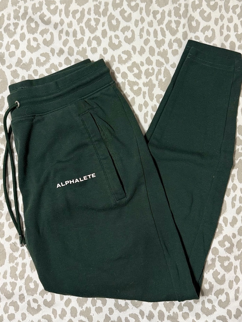 Alphalete Forest Green Slim Joggers